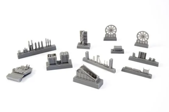 German WWI 7.58 cm Leichter minenwerfer 1:35