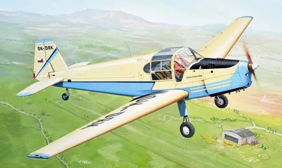 Zlin Z-381 Basa 1:48