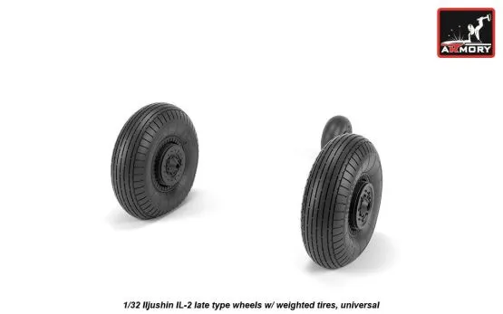 IL-2 Bark late type wheels 1:32