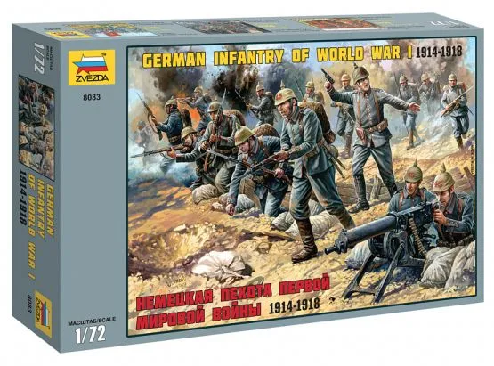 German Infantry WW I 1914-1918 1:72
