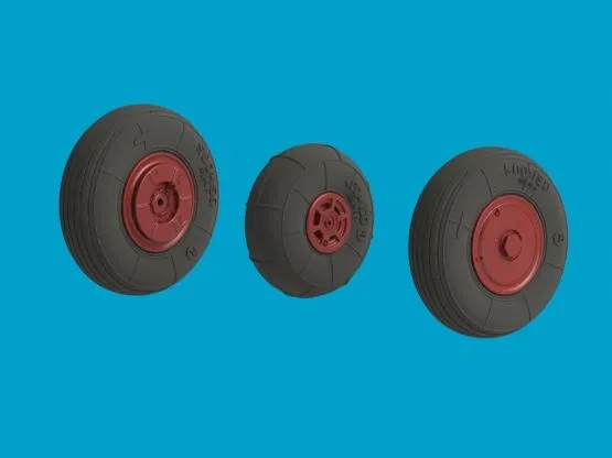 Yakovlev Yak-50/52 wheels set - No mask 1:72 Yakovlev Yak-50/52 wheels set - No mask 1:72