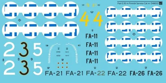 Fiat G.50 Freccia in Finnish Service 1:48