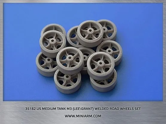 M3 (LeeGrant) welded road wheels set 1:35