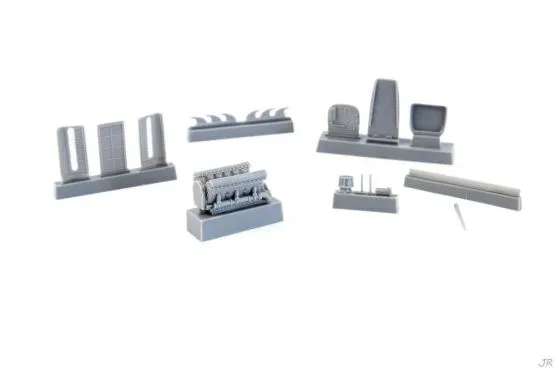 Dewoitine D-520 Engine set 1:72