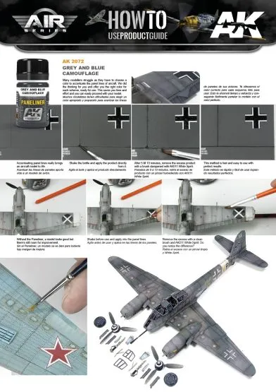 Paneliner for Grey & Blue Campuflage 35ml