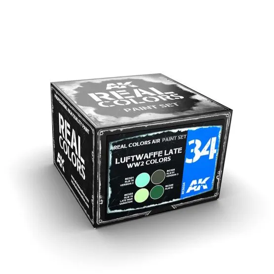 Luftwaffe WW2 late Colors Set