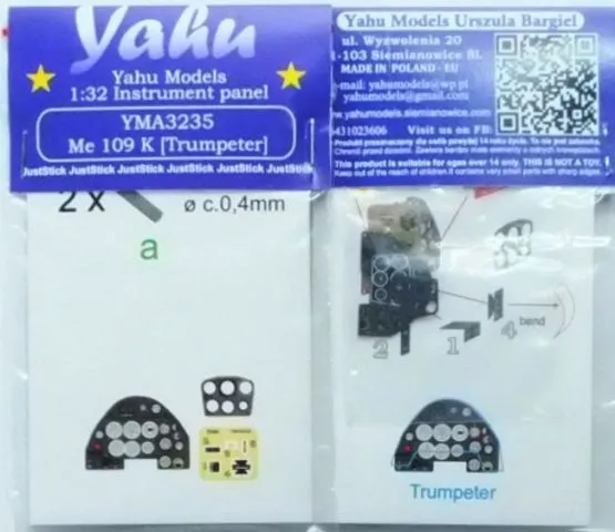 Bf 109K (Trumpeter) - JustStick 1:32