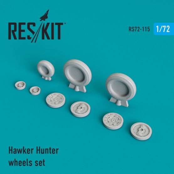 Hawker Hunter wheels set 1:72