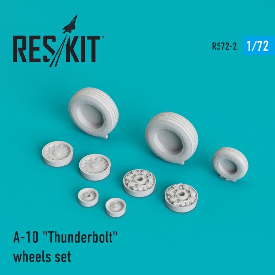 A-10 Thunderbolt wheels set 1:72