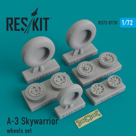 A-3 Skywarrior wheels set 1:72