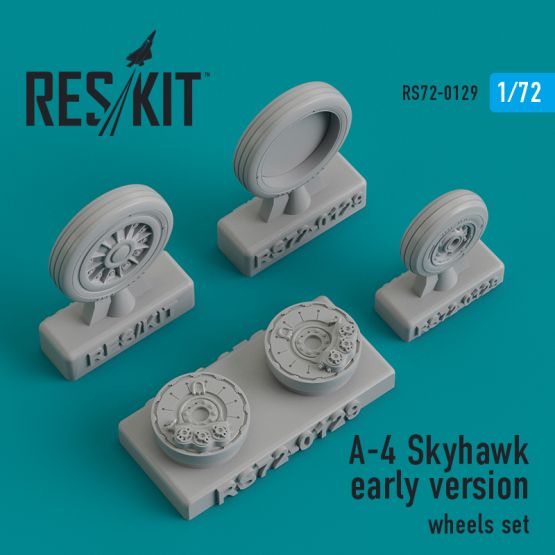 A-4 Skyhawk early version wheels set 1:72