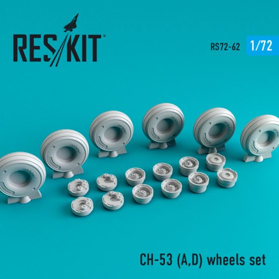 CH-53 (A,D) wheels set 1:72