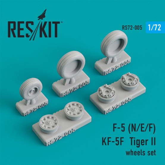 F-5 (F/E/N), KF-5F Tiger II wheels set 1:72