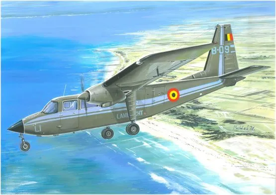 BN-2A Islander (Belgian Air Light Aviation) 1:48