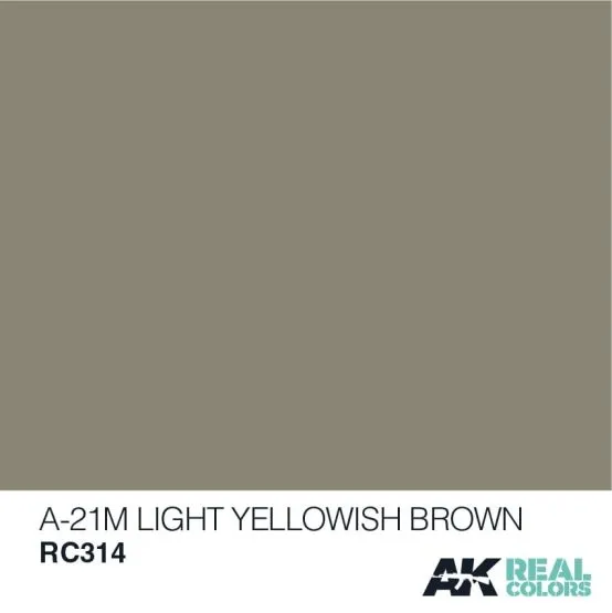 A-21M Light Yellowish Brown 10ml