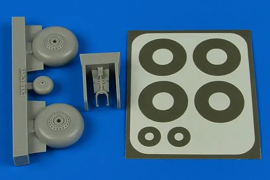 Wellington wheels & paint masks (early) 1:72