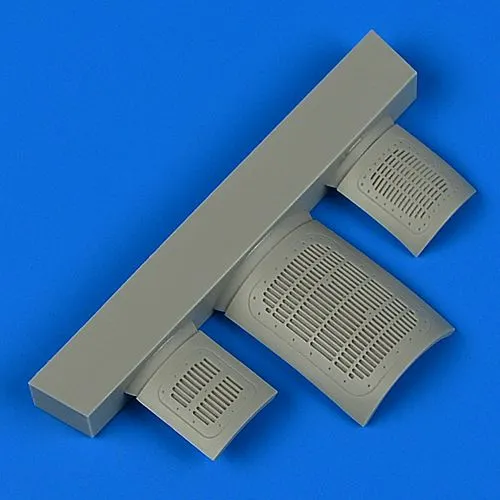 Su-34 Fullback tail cooling grilles for Kitty Hawk 1:48