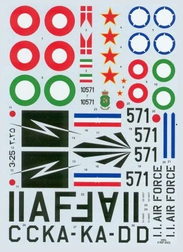 F-84G/ RF-84G Thunderjet 1:72 F-84G/ RF-84G Thunderjet 1:72