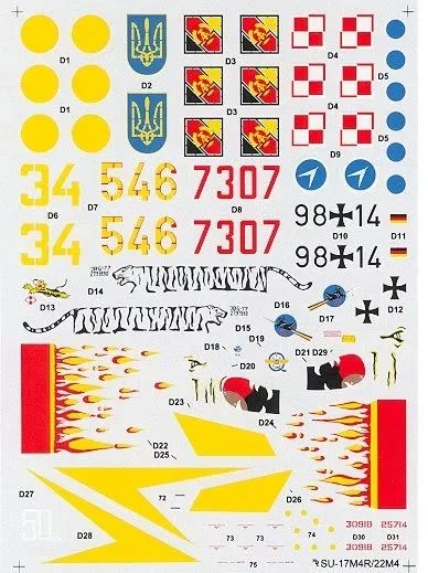 Su-17M4R/ Su-22M4 Fitter 1:72