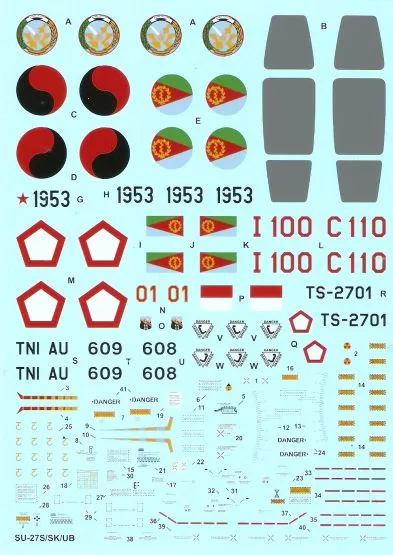 Su-27S/SK/UB Flanker B/C 1:48