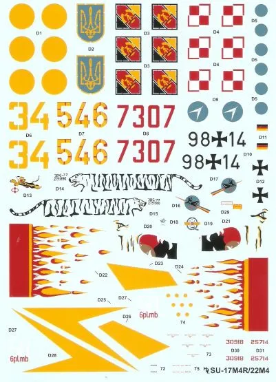 Su-17M4R/ Su-22M4 Fitter K 1:48