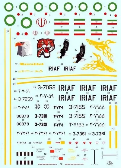 F-5E/F Tiger II/ Azarkhsh 1:48