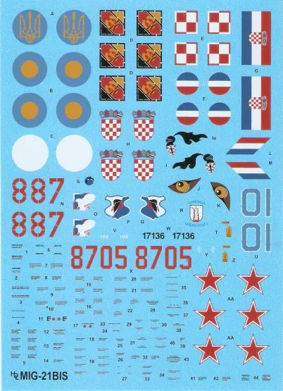 MiG-21bis Fishbed L/N 1:48