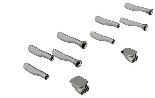 Blenheim Mk. I Engine Intakes for Airfix 1:48