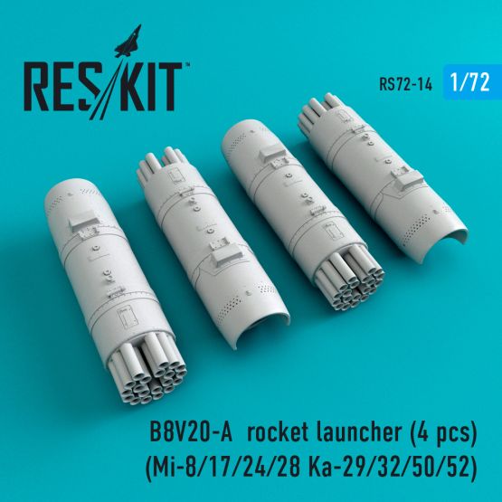 B8V20-А rocket launcher 1:72