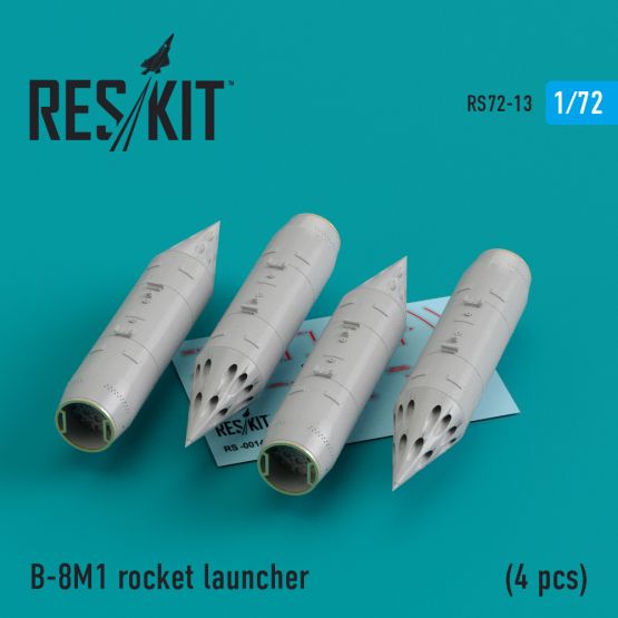 B-8M1 rocket launcher 1:72