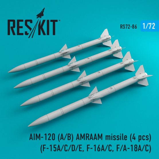 AIM-120 (A/B) AMRAAM missile 1:72