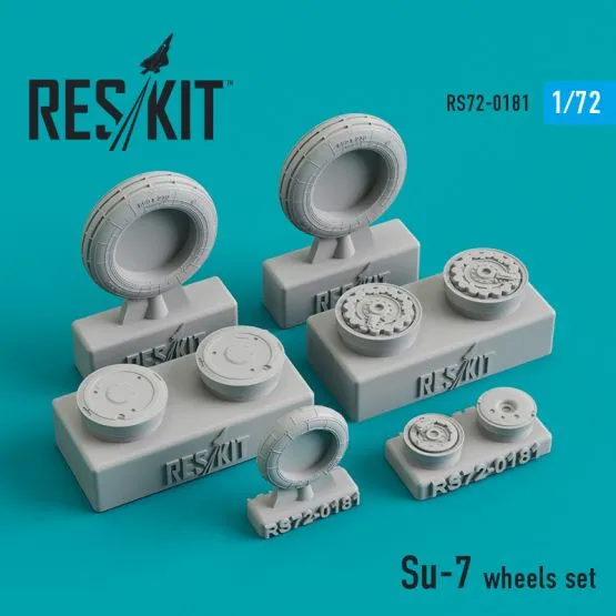 Su-7 wheels set 1:72