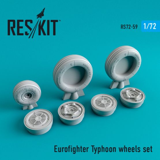 Eurofighter Typhoon wheels set 1:72