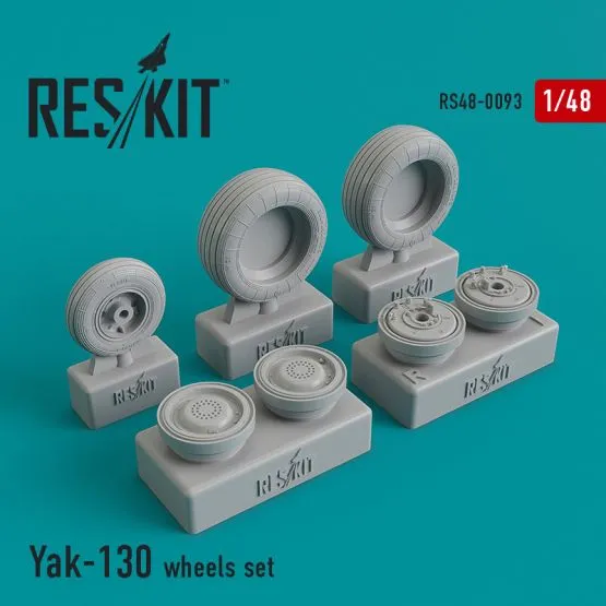 Yak-130 wheels set 1:48