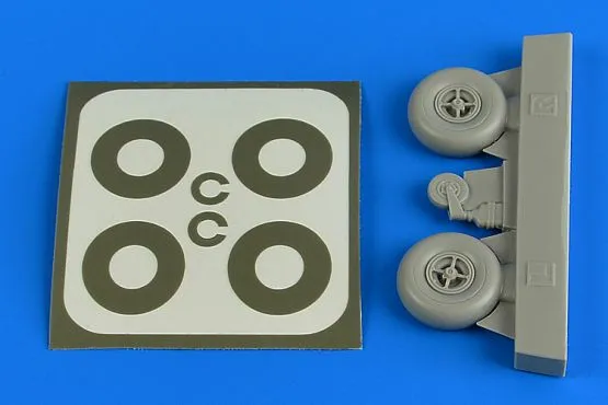 Bucker Bu 131 wheels & paint masks 1:32