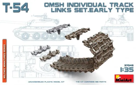 T-54 OMSh Individual Track Links Set (Early) 1:35