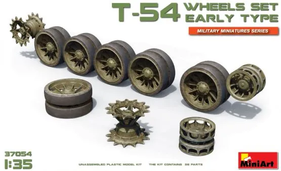 T-54 wheels set (early) 1:35
