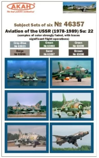 USSR Air Force - Su-17/Su-22 (1978-1989) faded