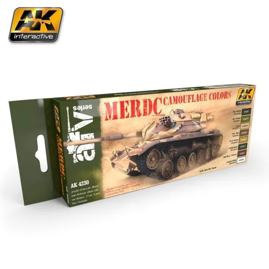 MERDC Camouflage colors set MERDC Camouflage colors set