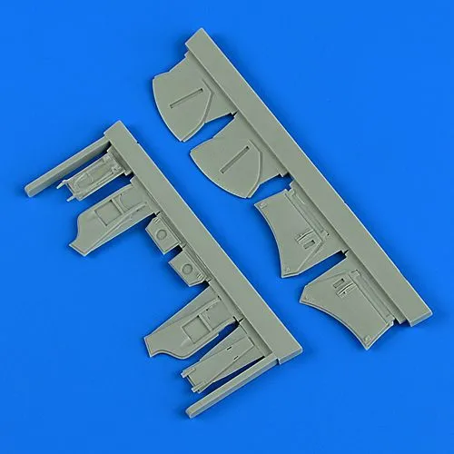 Hawker Hunter undercarriage covers 1:48