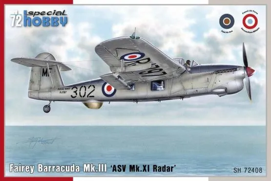 Fairey Barracuda Mk. III - ASV Mk. XI Radar 1:72