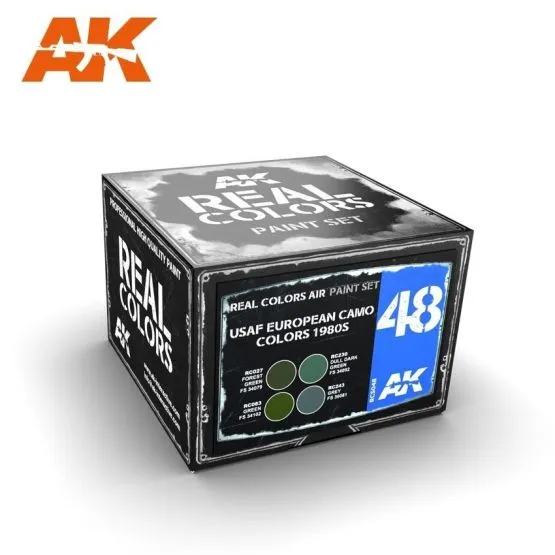 USAF European Camo Colors 1980s