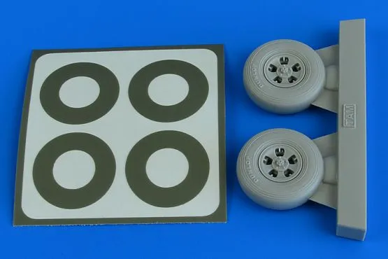 Spitfire Mk.IX wheels (5-spoke) & paint masks 1:32