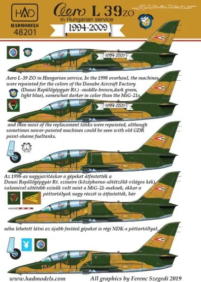 L-39ZO in Hungarian service part 1 1:48