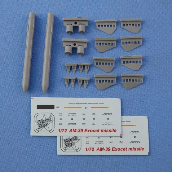 AM-39 Exocet anti-ship missile 1:72 AM-39 Exocet anti-ship missile 1:72