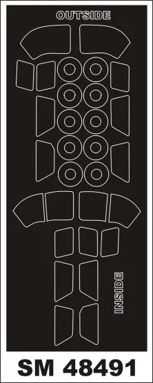 BN-2A Islander mask for Valom 1:48