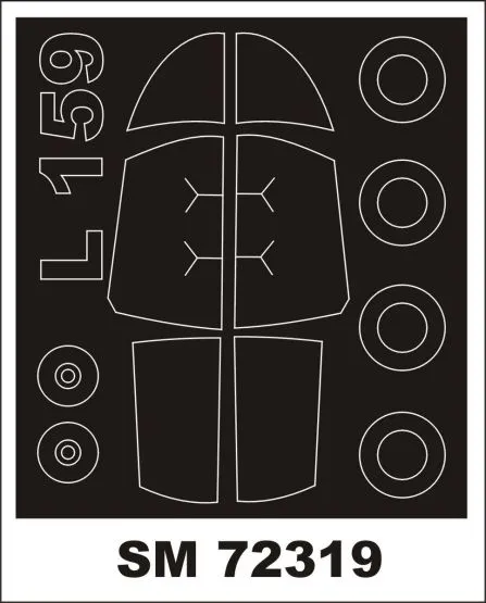 L-159 mask for KP 1:72