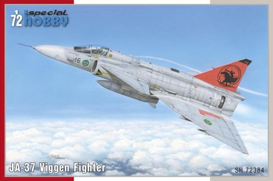 SAAB JA-37 Viggen Fighter 1:72