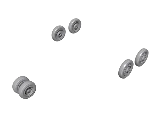 SAAB Viggen Wheels 1:72