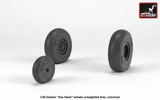 Hawker "Sea Hawk" wheels 1:48